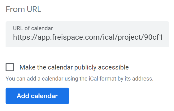 Google Calendar