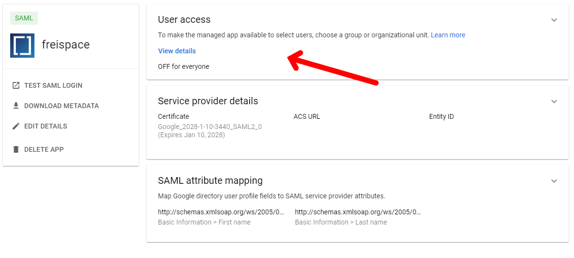 Google Workspace screenshot