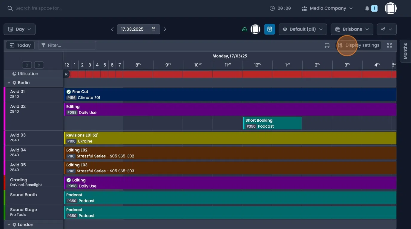 Show times on drag toggle for displaying time information during booking moves